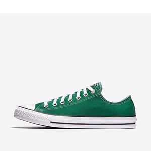 Green Low-top Converse